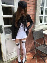 RETRO HIGH COLLAR COTTON JACKET