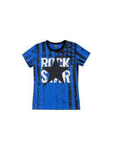 FRACTURED STARS AND STRIPES T-SHIRT