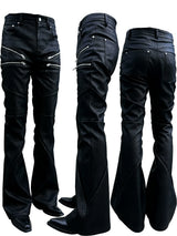 DARK PUNK SLIM FIT LEATHER PANTS