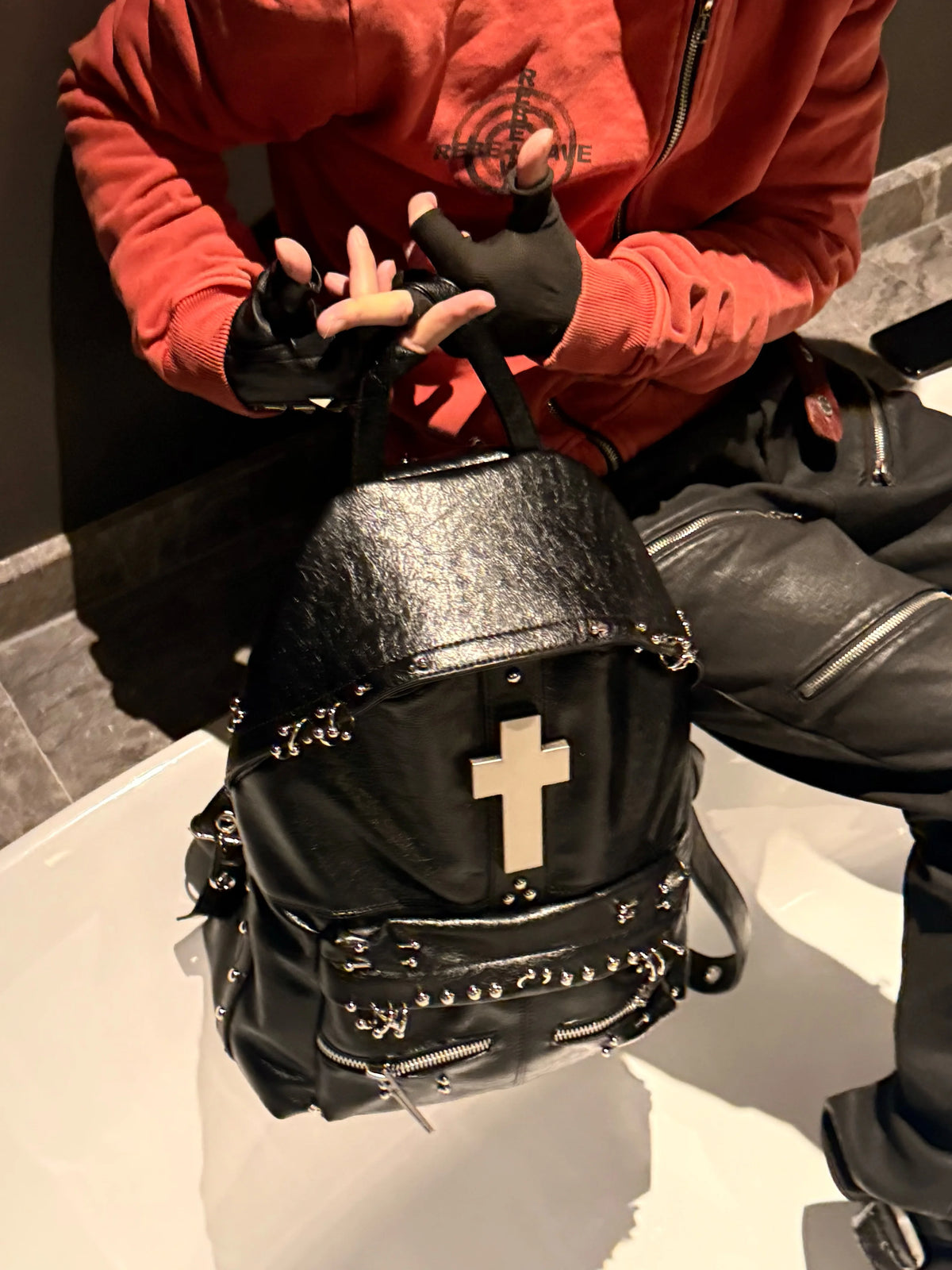 DARK SUBCULTURE LEATHER BAG