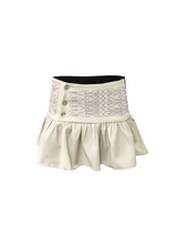 ANTIQUE PINK RHINESTONE SKIRT