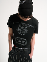 ENGRAVED PRINT STREET TEE