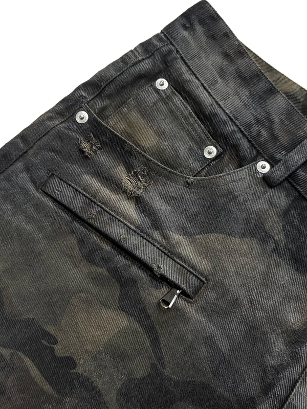 CAMO WASH CASUAL PANTS