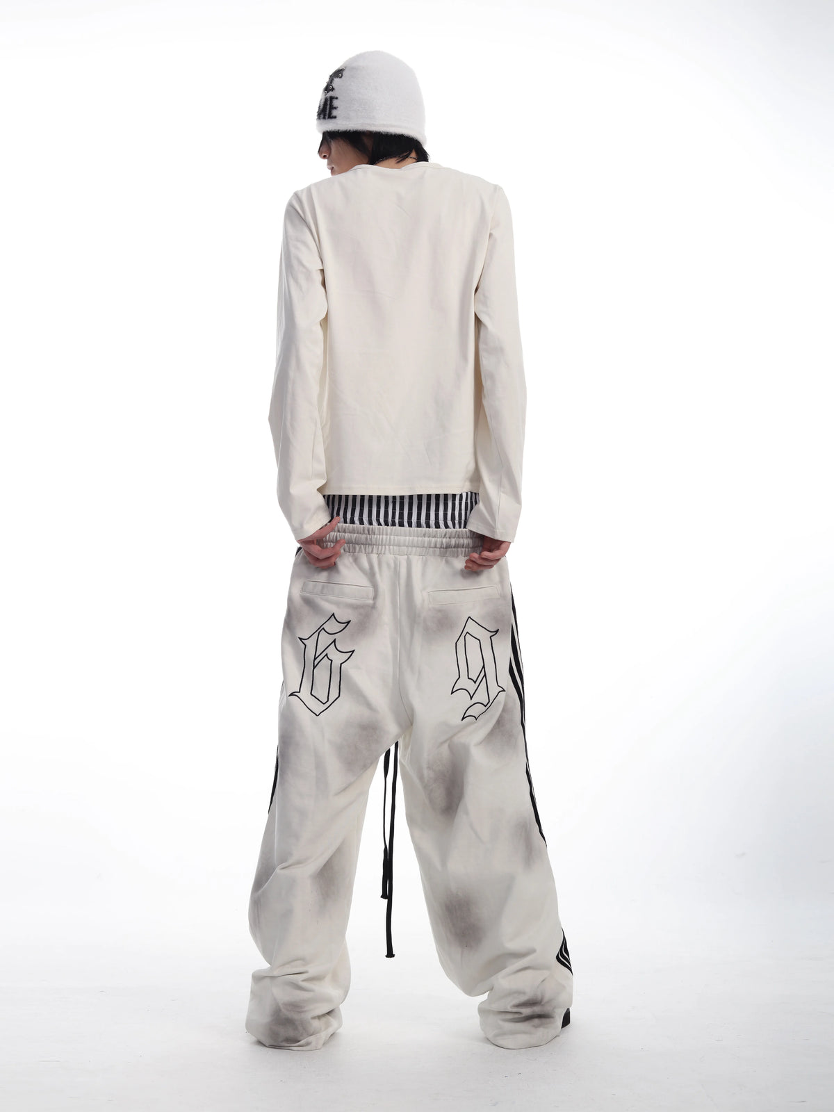 CASUAL STRIPE SWEATPANTS