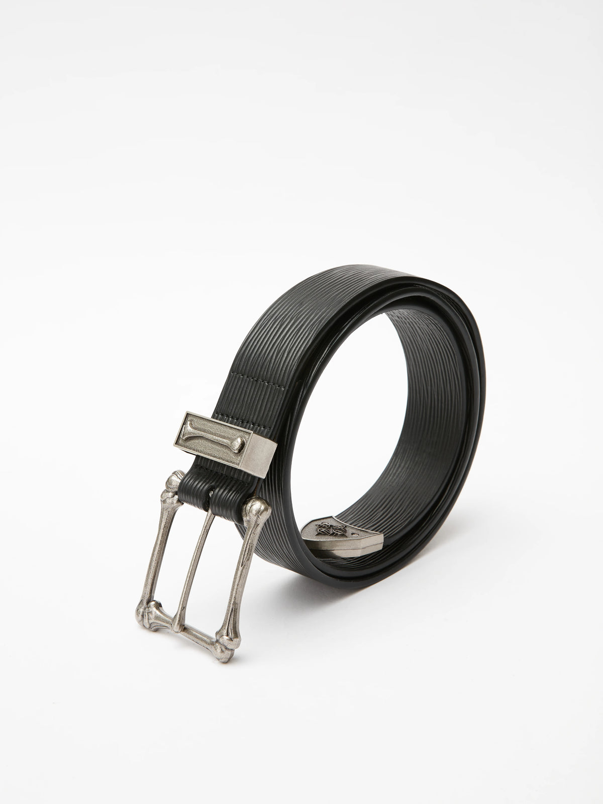 TEXTURED LEATHER NICHE BELT