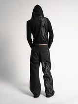 HEAVYWEIGHT BIKER JEANS WITH KNEE PADS