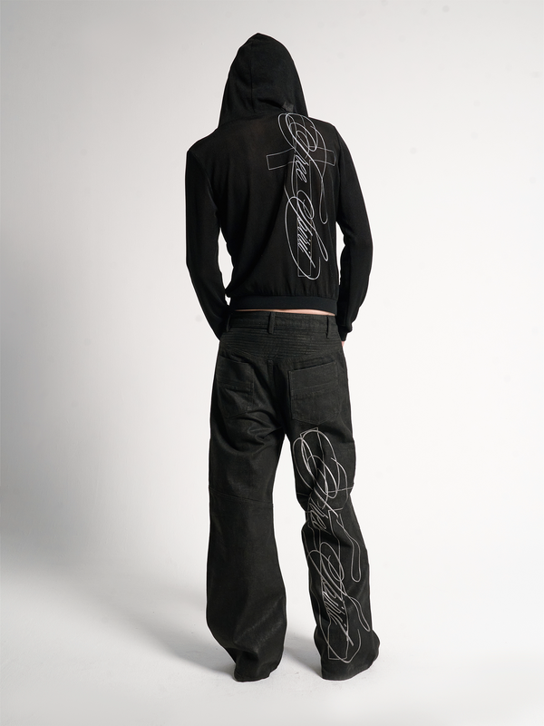 HEAVYWEIGHT BIKER JEANS WITH KNEE PADS