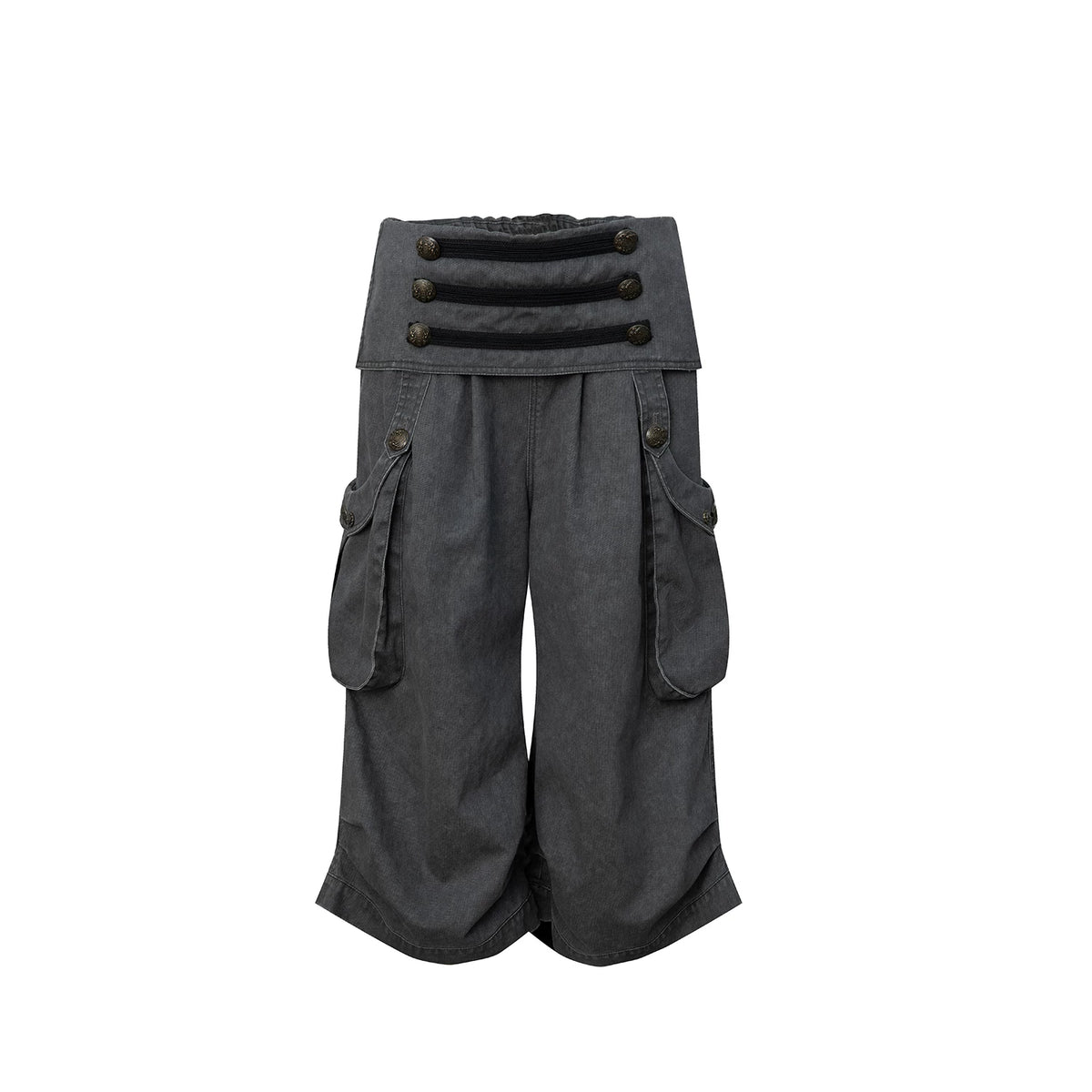 RETRO LOW WAIST CROPPED PANTS
