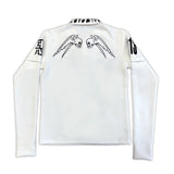 SKULL EMBROIDERED POLO SHIRT