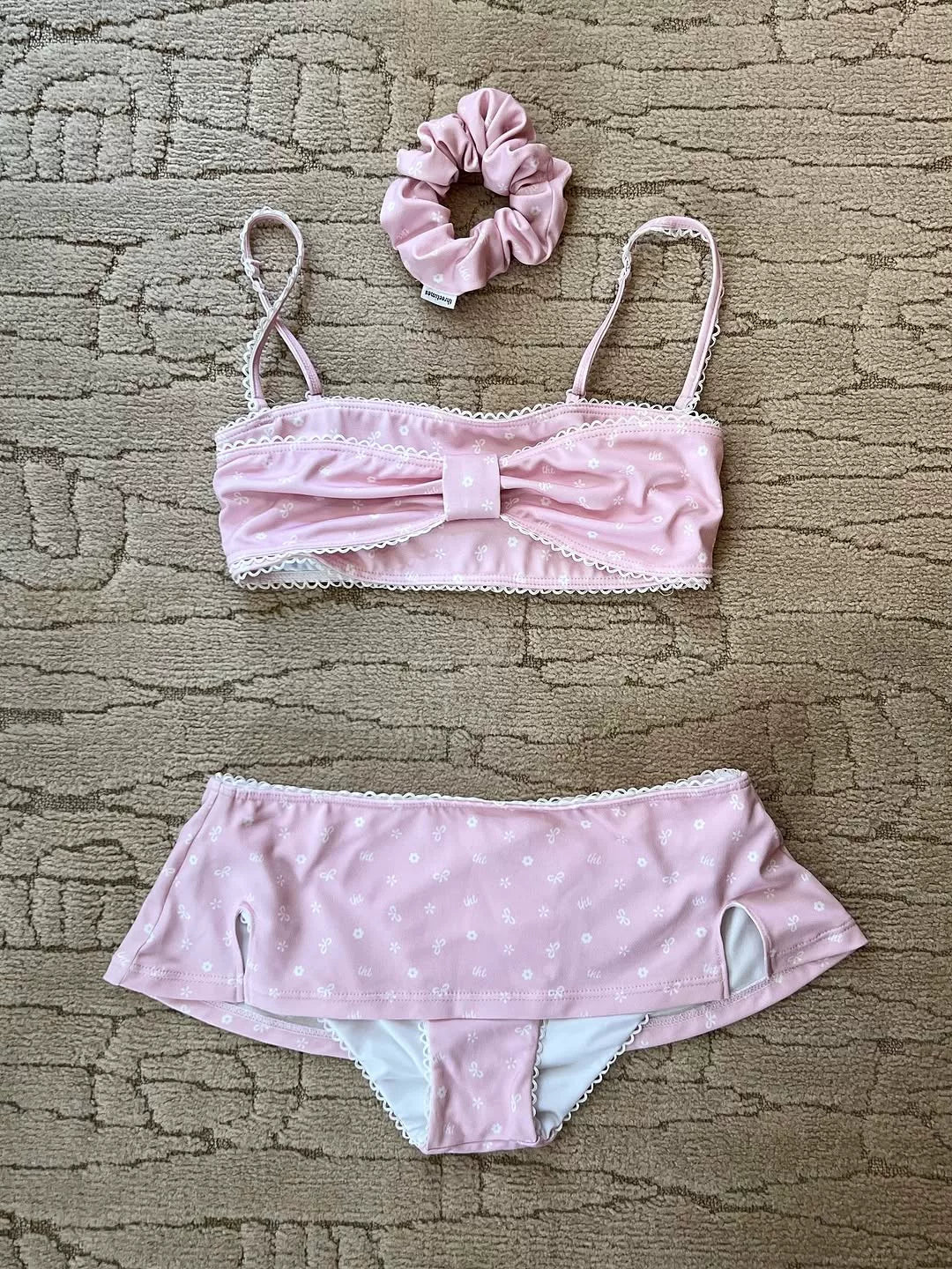 BANDEAU STRAPLESS BIKINI SET