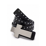 BURST PATTERN STUDDED BELT