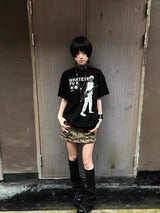 SLOGAN PRINT ICE T-SHIRT