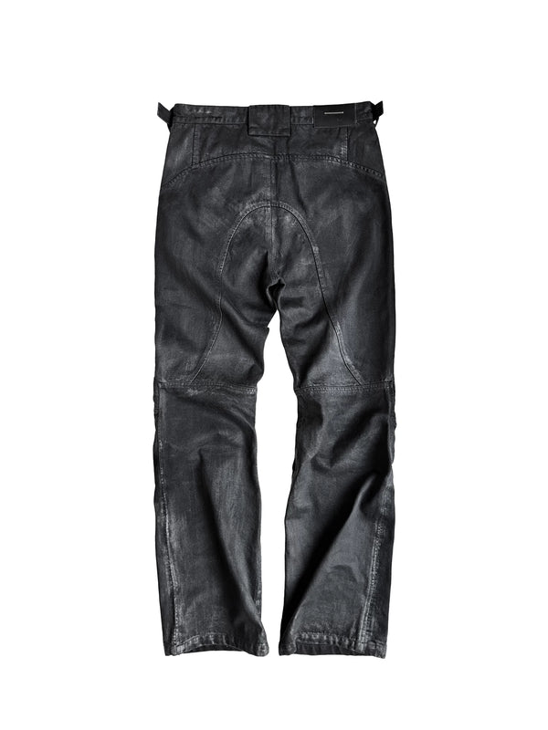 DECONSTRUCTED FRAYED JEANS