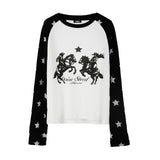DESIRE JOUSTING PRINT T-SHIRT