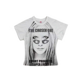PUNK RHINESTONE GRAPHIC T-SHIRT