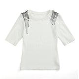 RETRO ASIAN EPAULET T-SHIRT