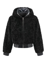 PLUSH PATCHWORK SUEDE JACKET