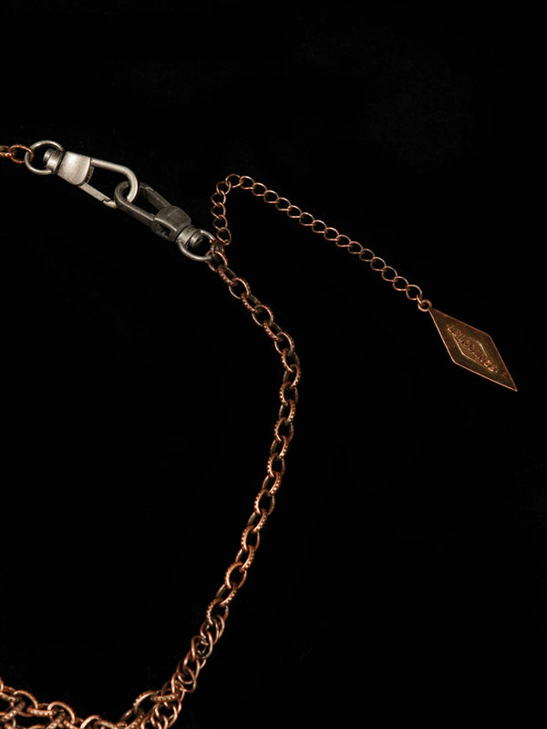 SPARKLER MESH CHAIN PANTS NECKLACE