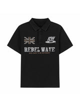 LEOPARD PRINT POLO SHIRT