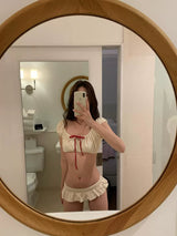 POLKA-DOT BIKINI SET