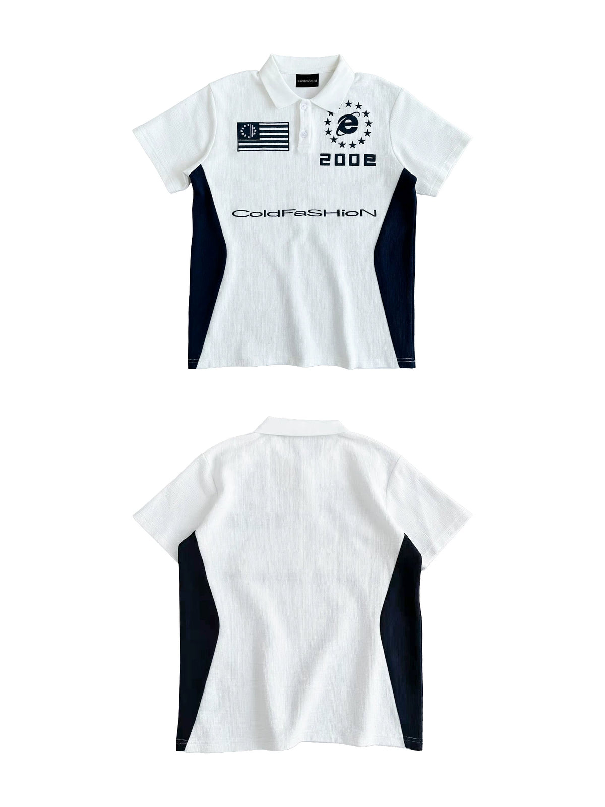EMBROIDERED STREET POLO SHIRT