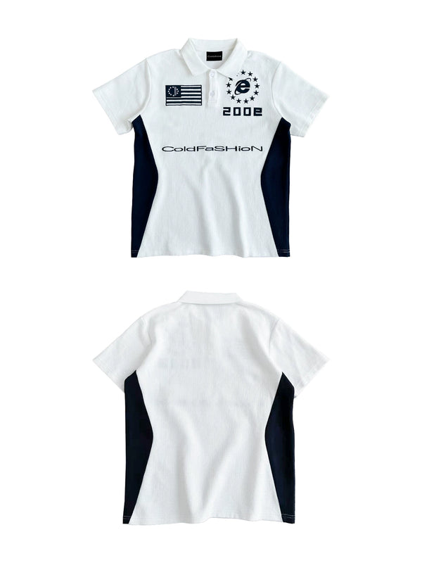 EMBROIDERED STREET POLO SHIRT