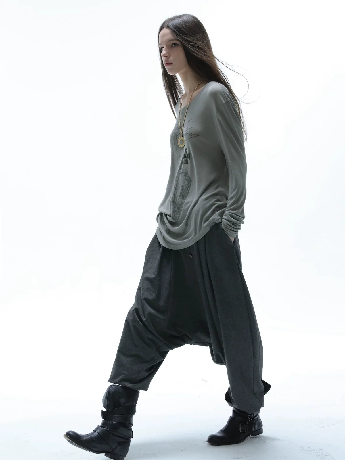 RETRO HAREM PANTS
