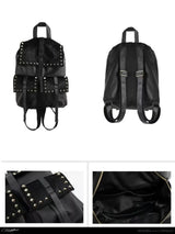 PUNK LEATHER SHOULDER BAG