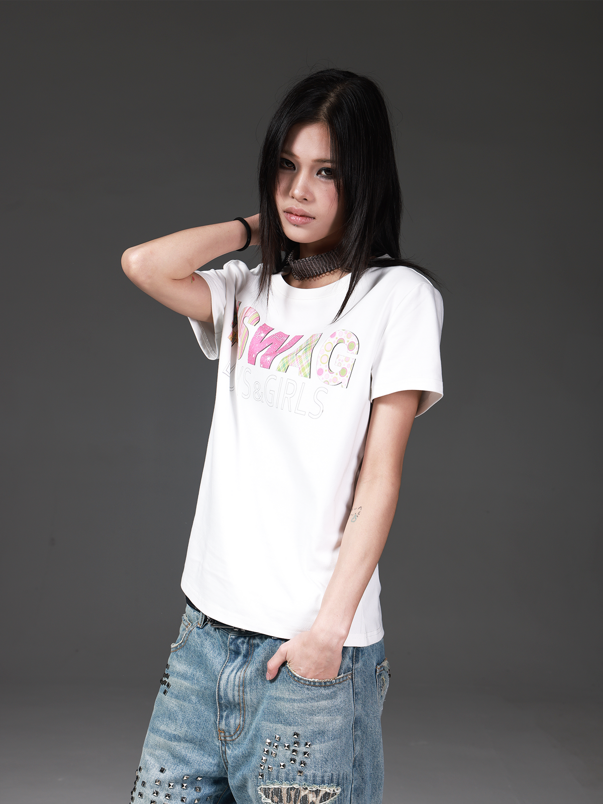 COLORFUL RETRO CASUAL T-SHIRT