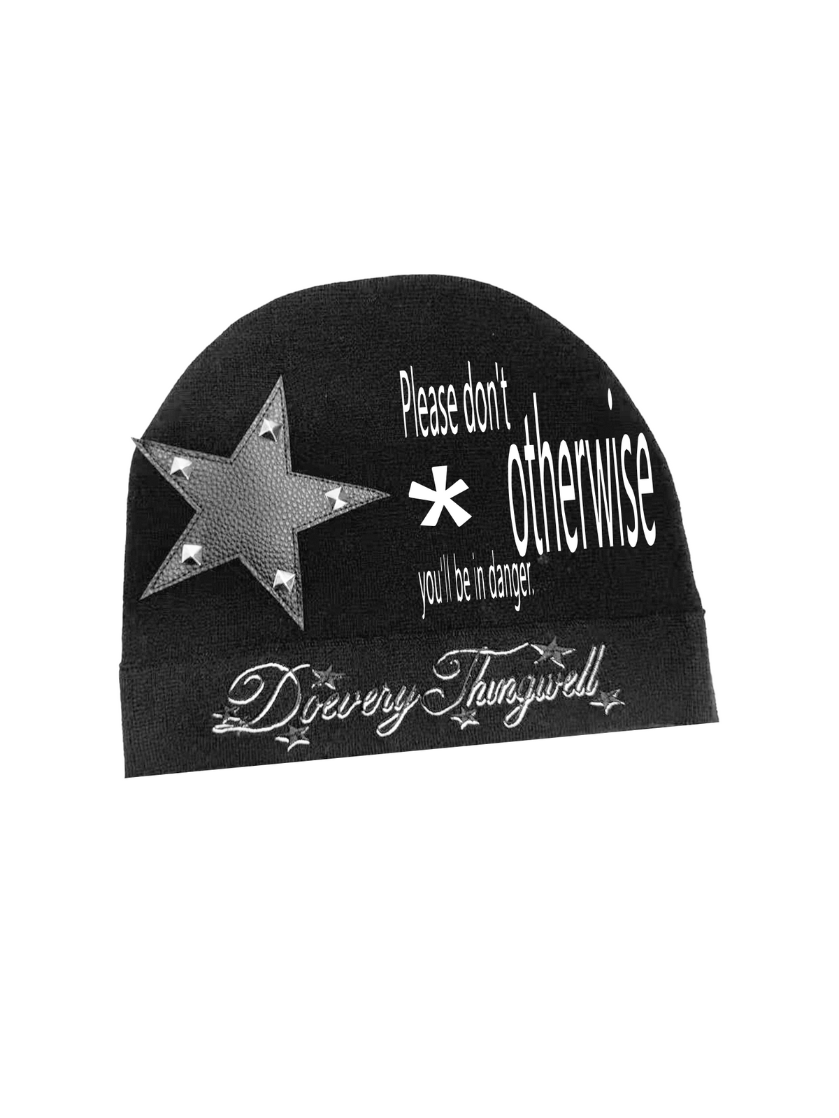 PENTAGRAM LEATHER CAP