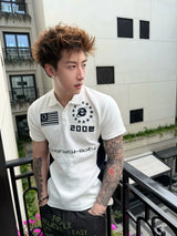 EMBROIDERED STREET POLO SHIRT