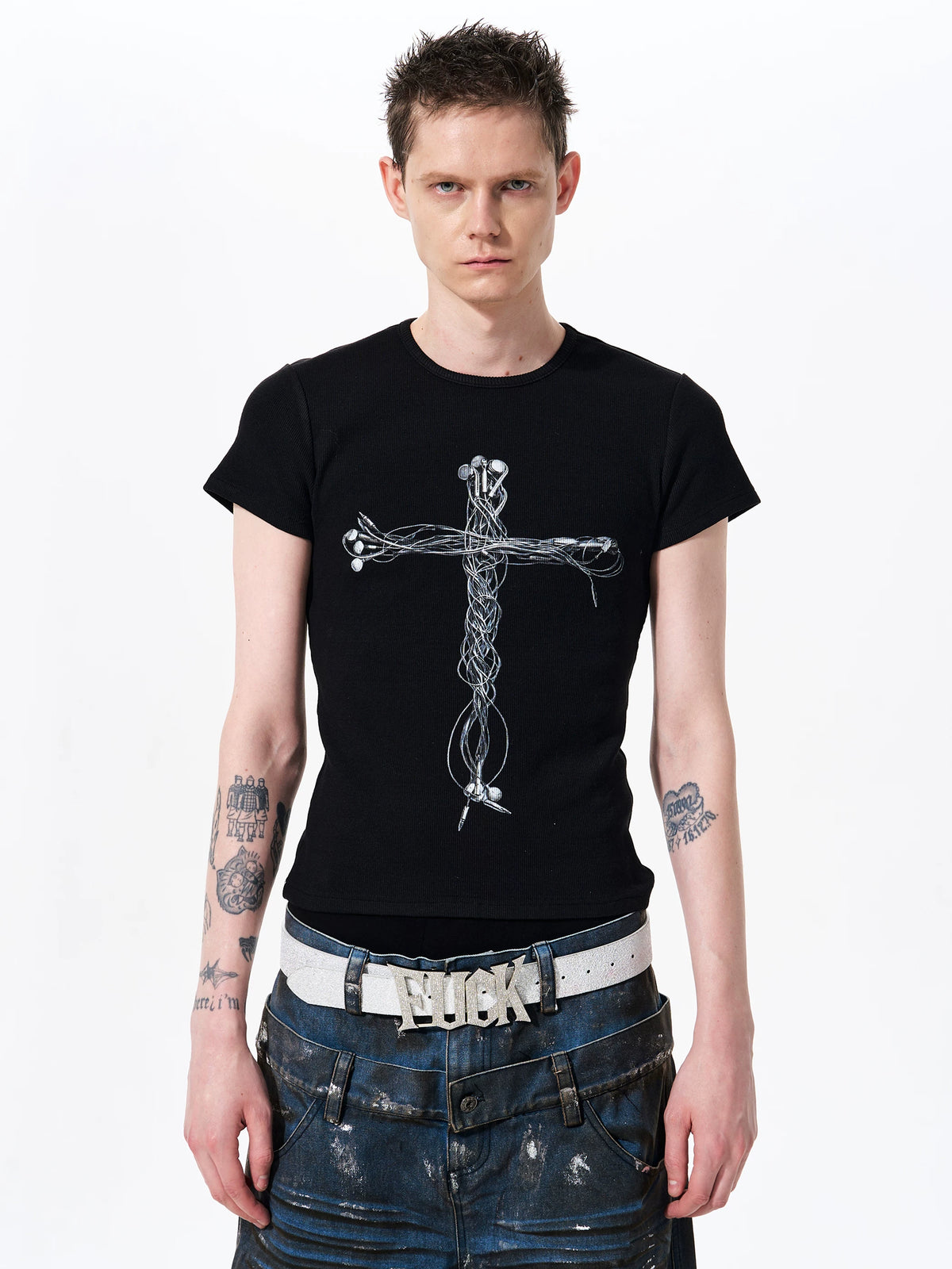 スリムフィットクロススプリントＴシャツ