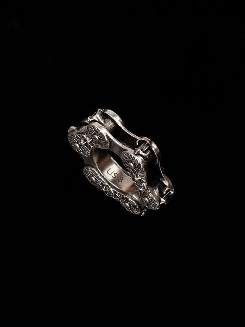 HIP HOP STYLE CHAIN RING