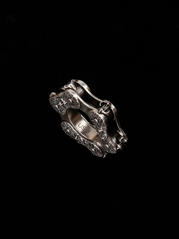 HIP HOP STYLE CHAIN RING