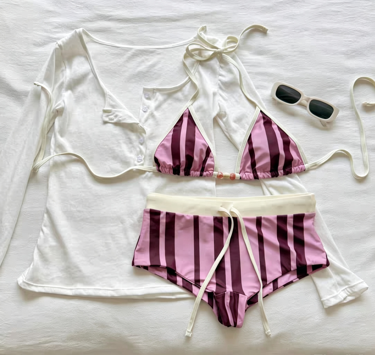 BEACH VACATION BIKINI SET