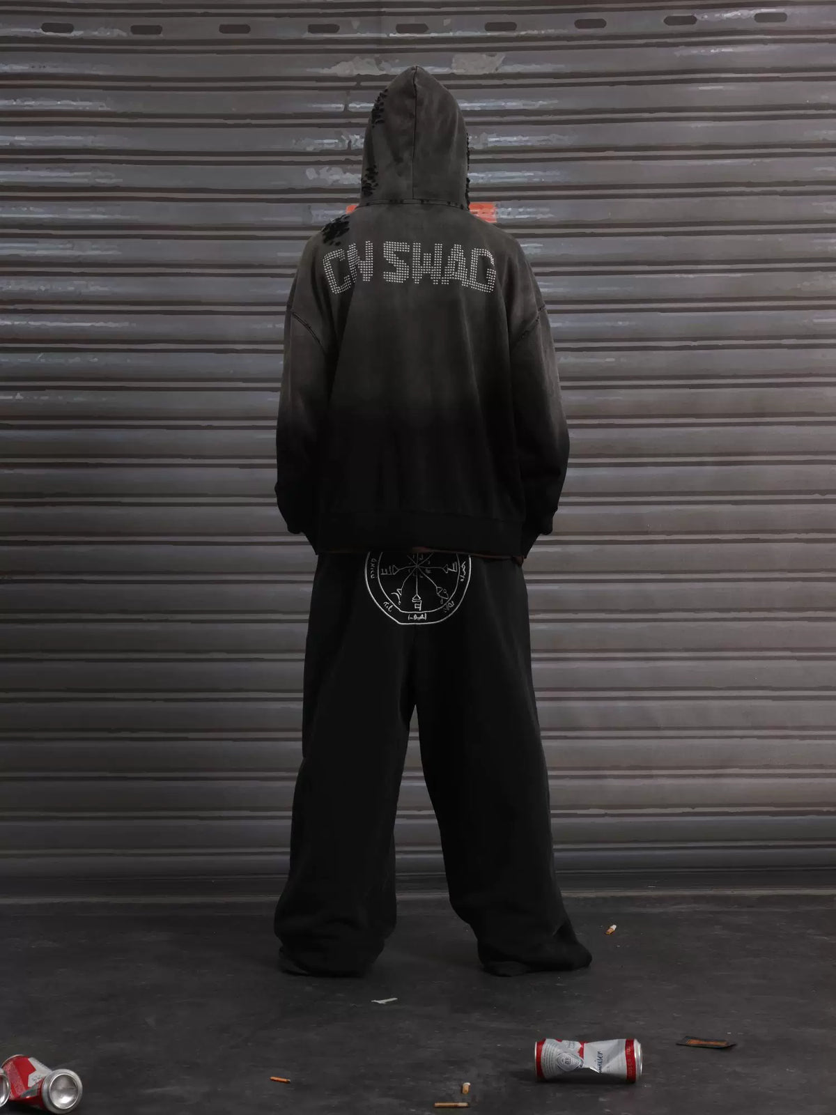 WASHED-OUT STREETWEAR HOODIE