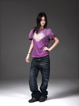 VANDALIZED PURPLE LOVE T-SHIRT