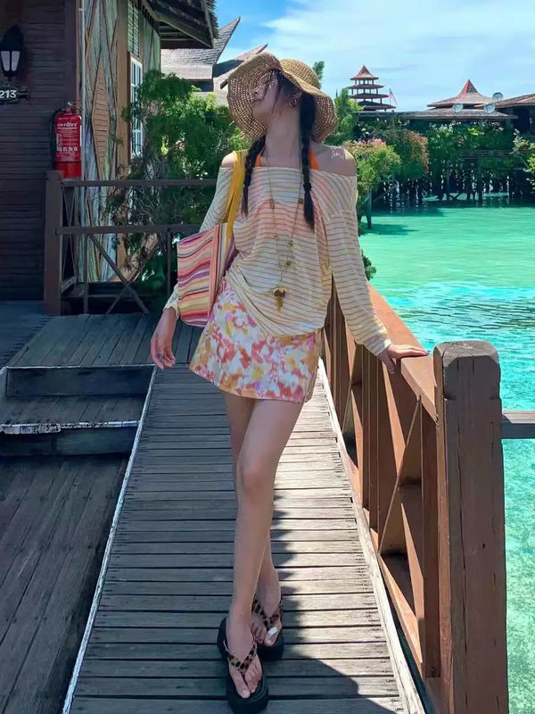 CHIC SWIMWEAR SETS AND COVER-UPS