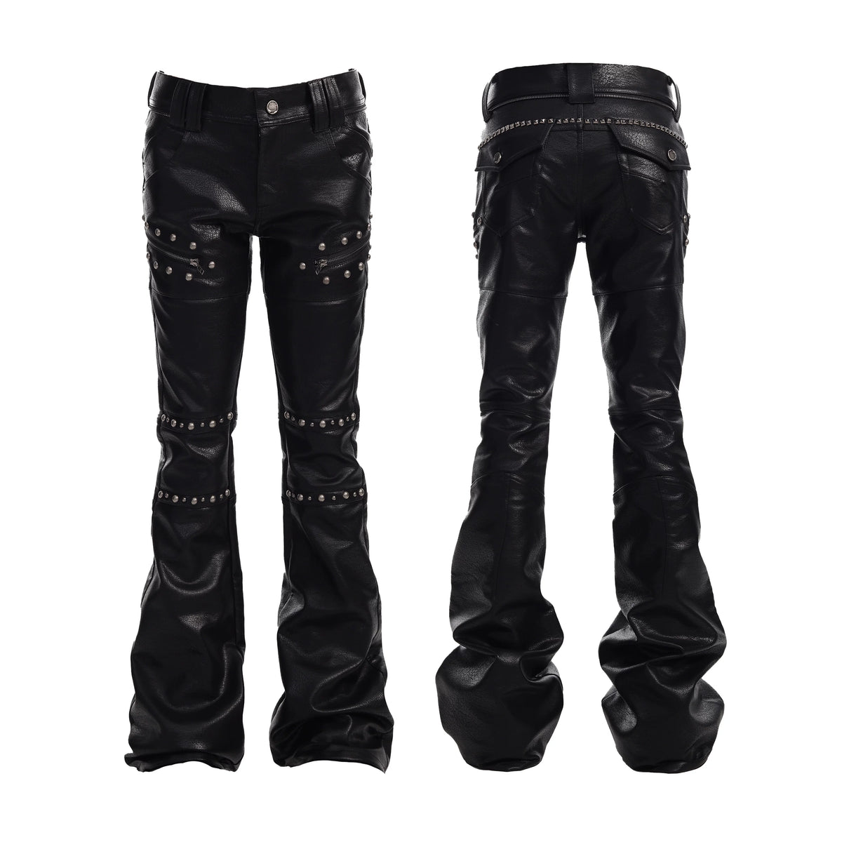 SLIM RIVET HEAVY PANTS