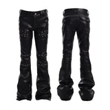 SLIM RIVET HEAVY PANTS