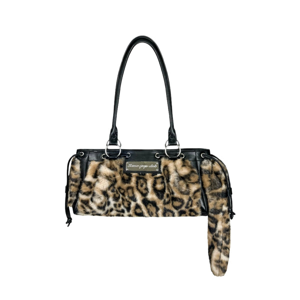 LEOPARD PRINT NICHE HANDBAG