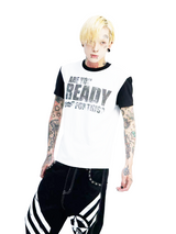 SKULL PRINT SLIM TEE