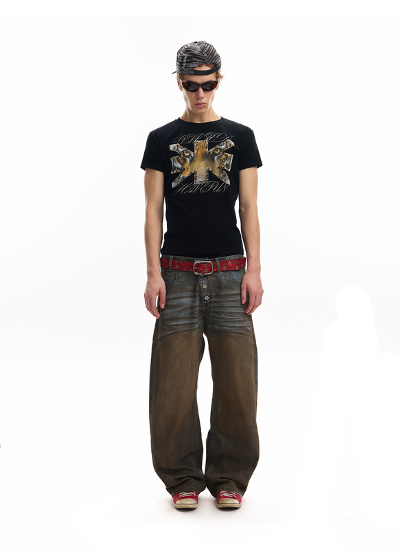 SAVAGE TIGER GRAPHIC TEE