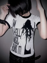 BORN IN HELL SWING T-SHIRT