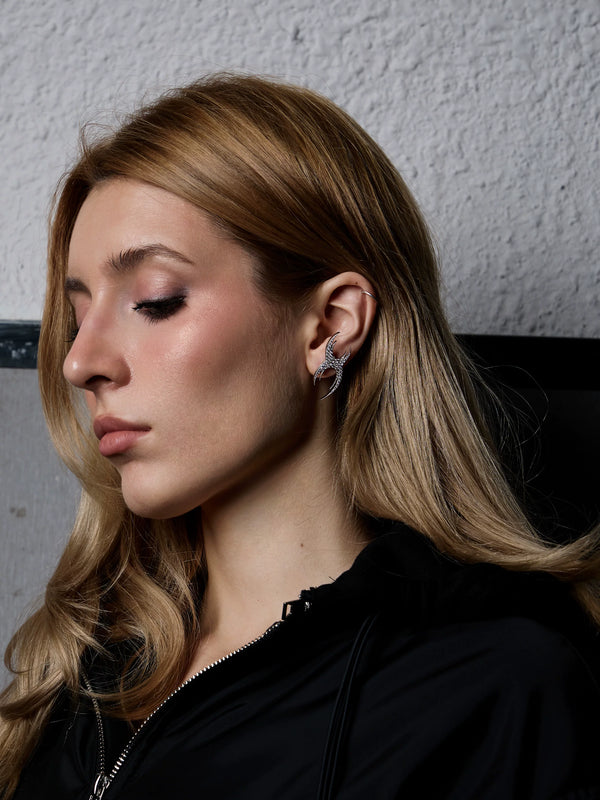 DIAMOND XX SHAPED EARRINGS