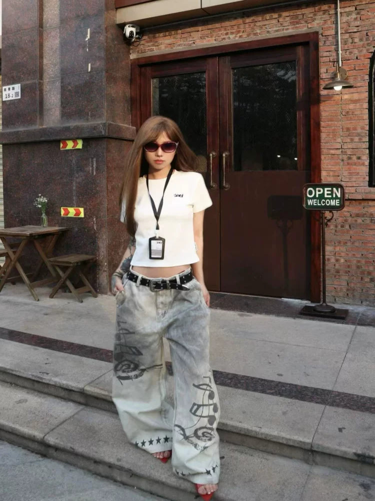 WASHED CLAY-DYED CASUAL PANTS