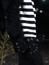 PUNK STRIPED POLO SHIRT
