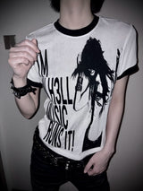 BORN IN HELL SWING T-SHIRT