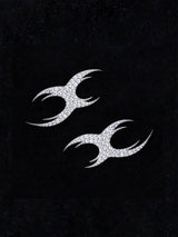 DIAMOND XX SHAPED EARRINGS