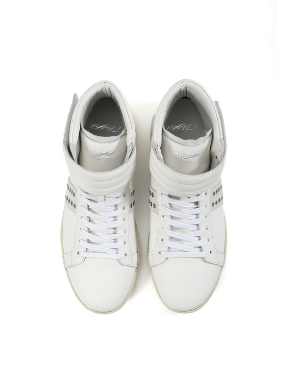 RETRO RIVET HIGH-TOP SNEAKERS